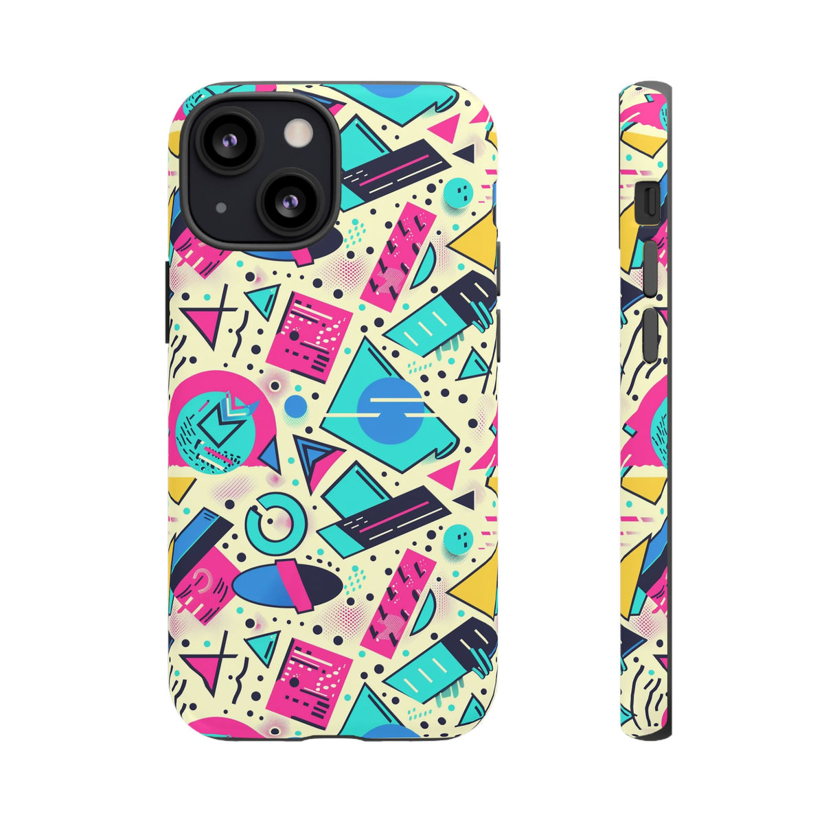 Retro 80s Seamless Phone Case – Vintage Style Meets Modern Protection 087