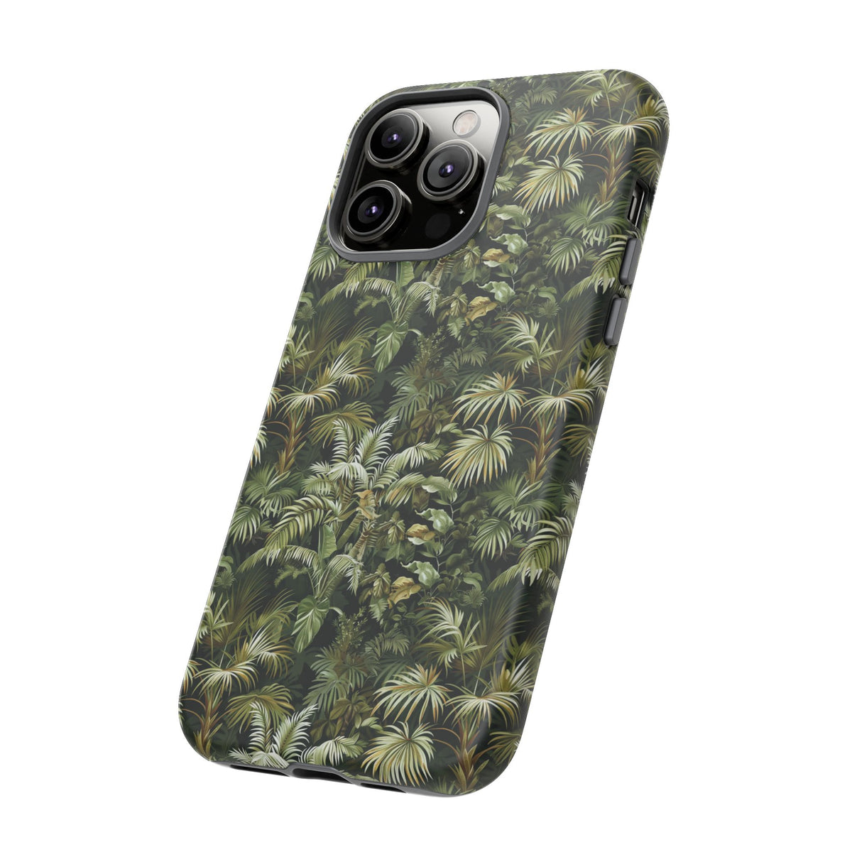 Jungle Pattern Phone Case – Exotic & Lush Design for Your Phone 331