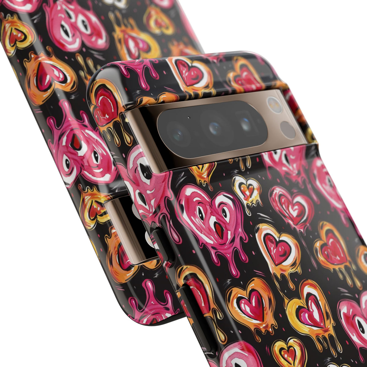 Heart Pattern Phone Case – Stylish & Loving Design for Your Device 361