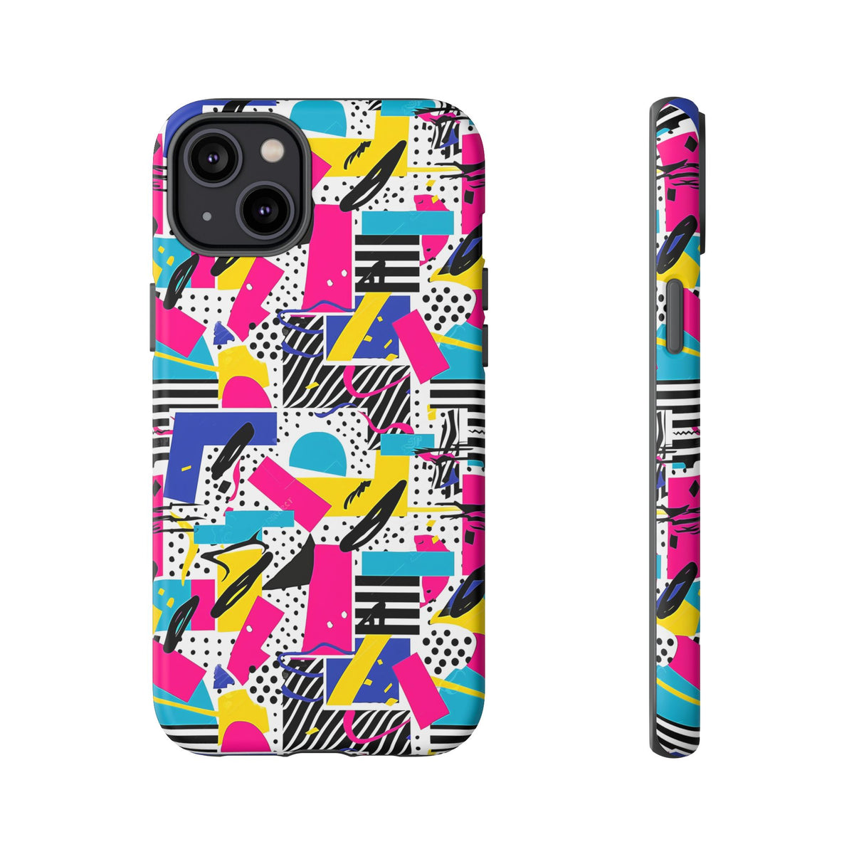 Retro 80s Seamless Phone Case – Vintage Style Meets Modern Protection 258