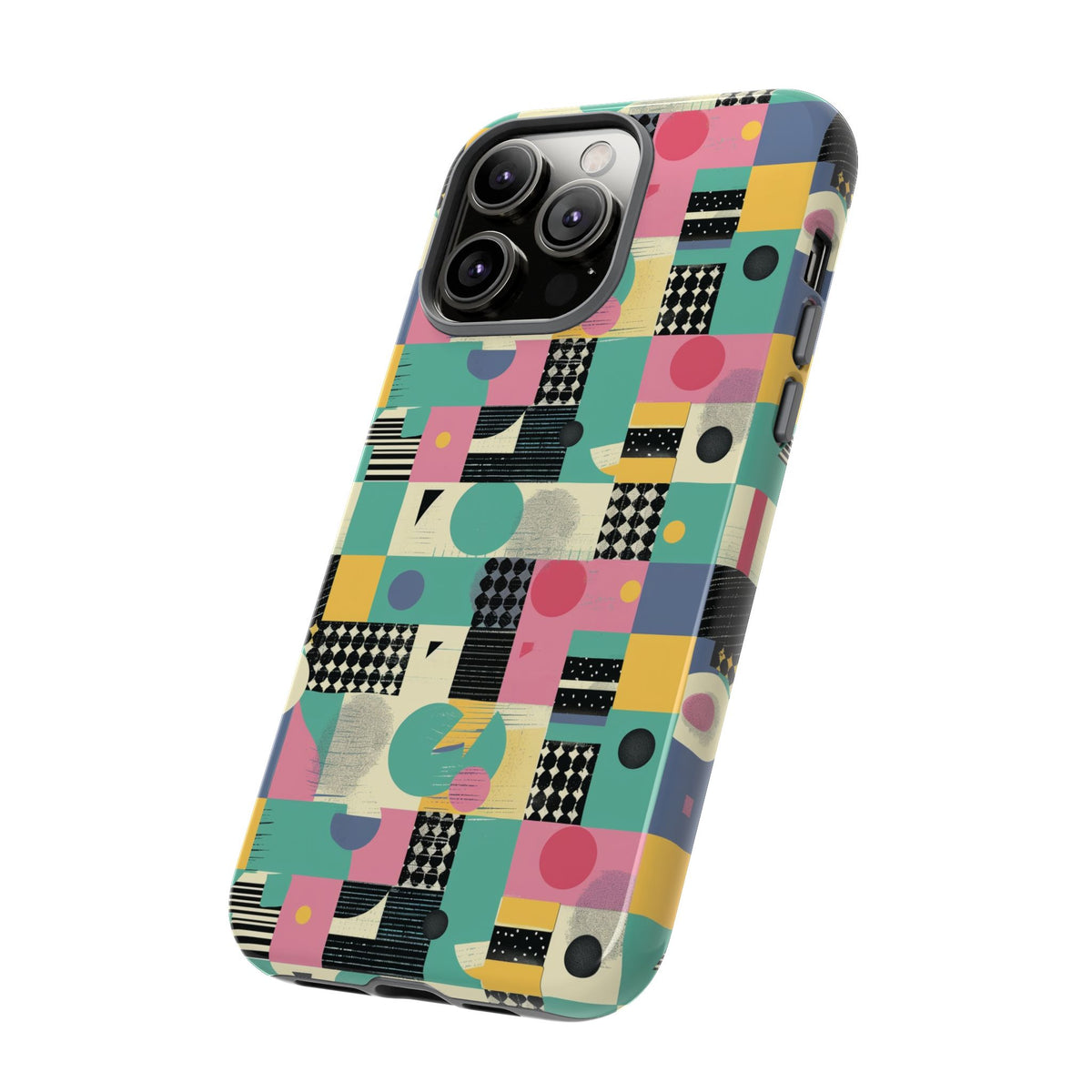 Retro 80s Seamless Phone Case – Vintage Style Meets Modern Protection 289