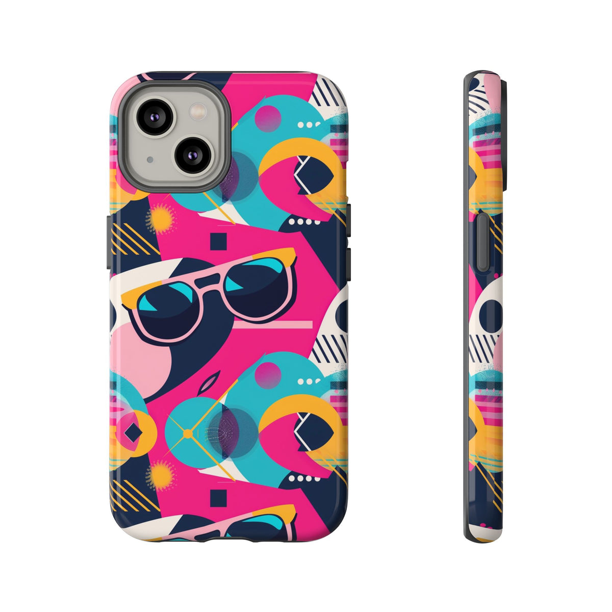 Retro 80s Seamless Phone Case – Vintage Style Meets Modern Protection 171