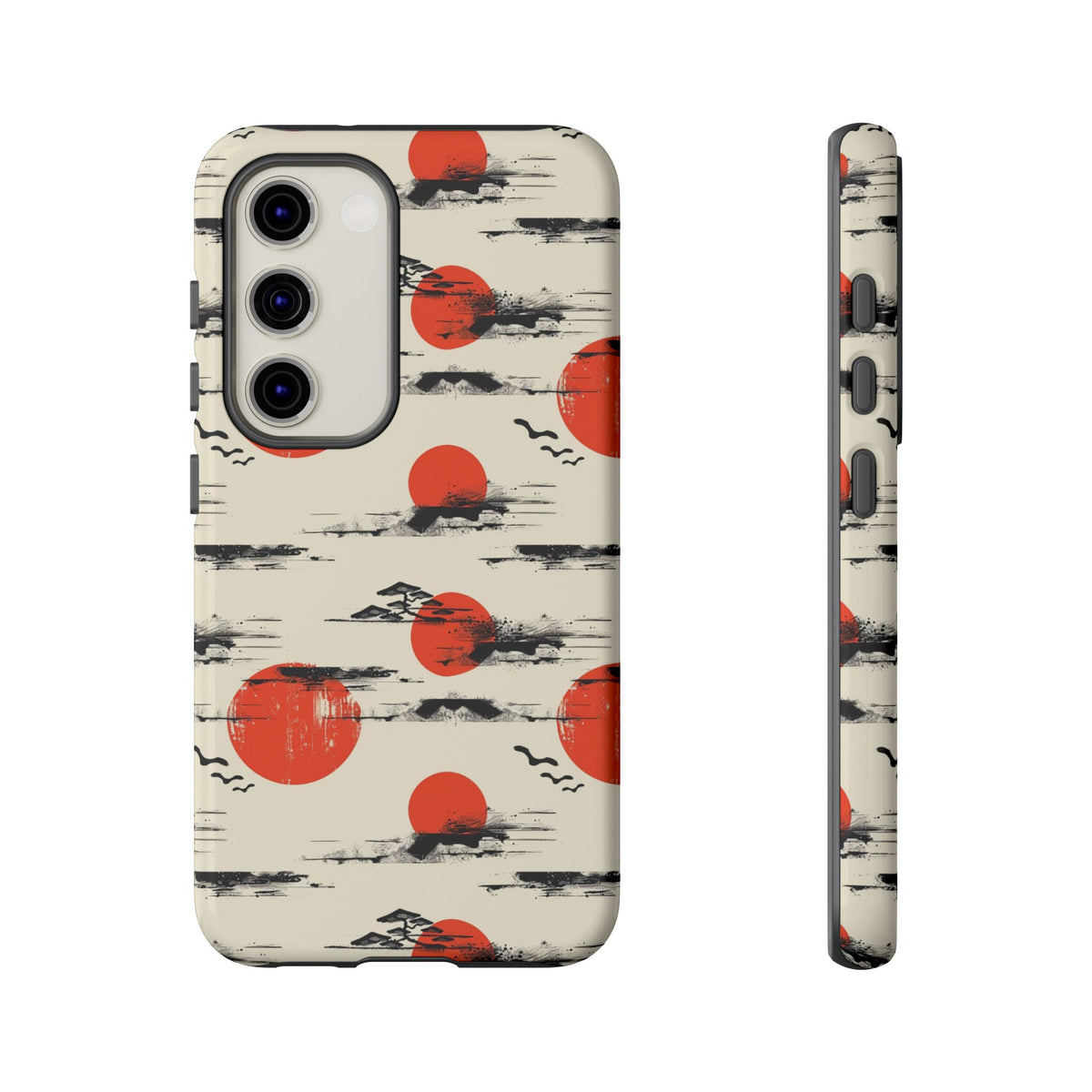 Japanese Pattern Phone Case – Elegant & Timeless Design for Your Phone 077