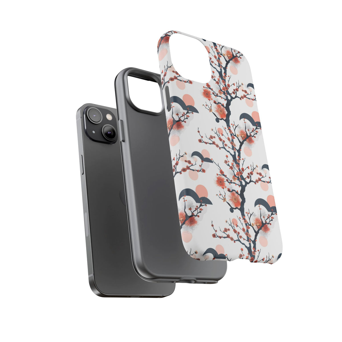 Japanese Pattern Phone Case – Elegant & Timeless Design for Your Phone 029