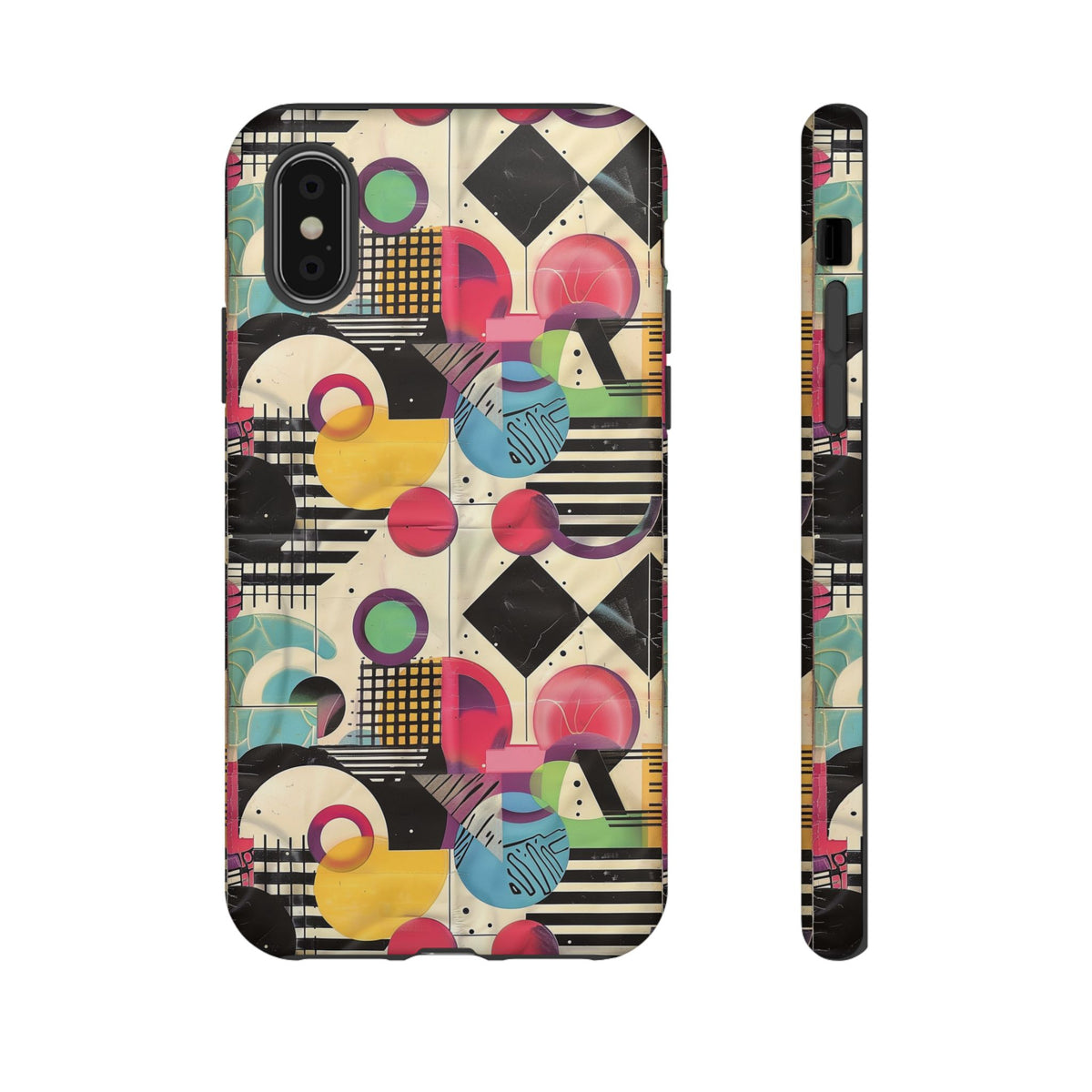 Retro 80s Seamless Phone Case – Vintage Style Meets Modern Protection 164