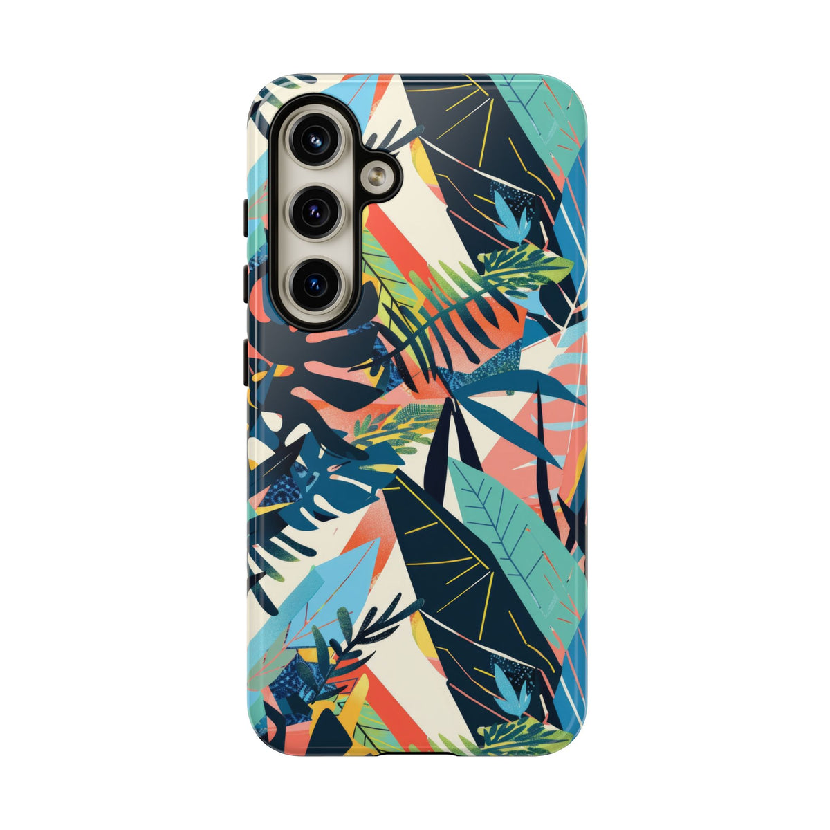 Jungle Collage Phone Case – Vibrant & Durable