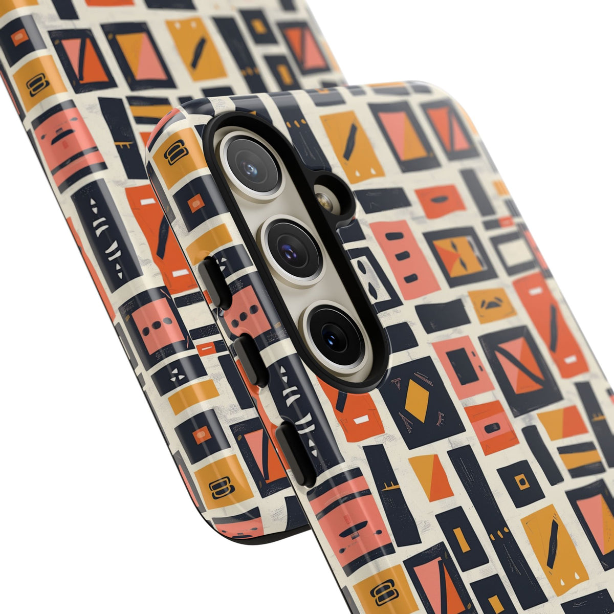 Stylish African Pattern Phone Case – Unique and Vibrant Protection 087