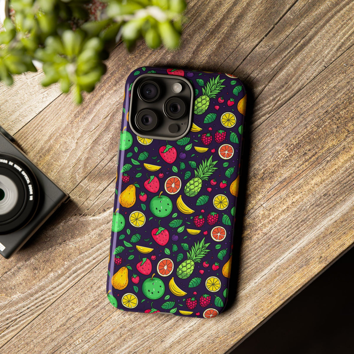 Fruit Pattern Phone Case – Vibrant & Fun Design for Your Smartphone 798