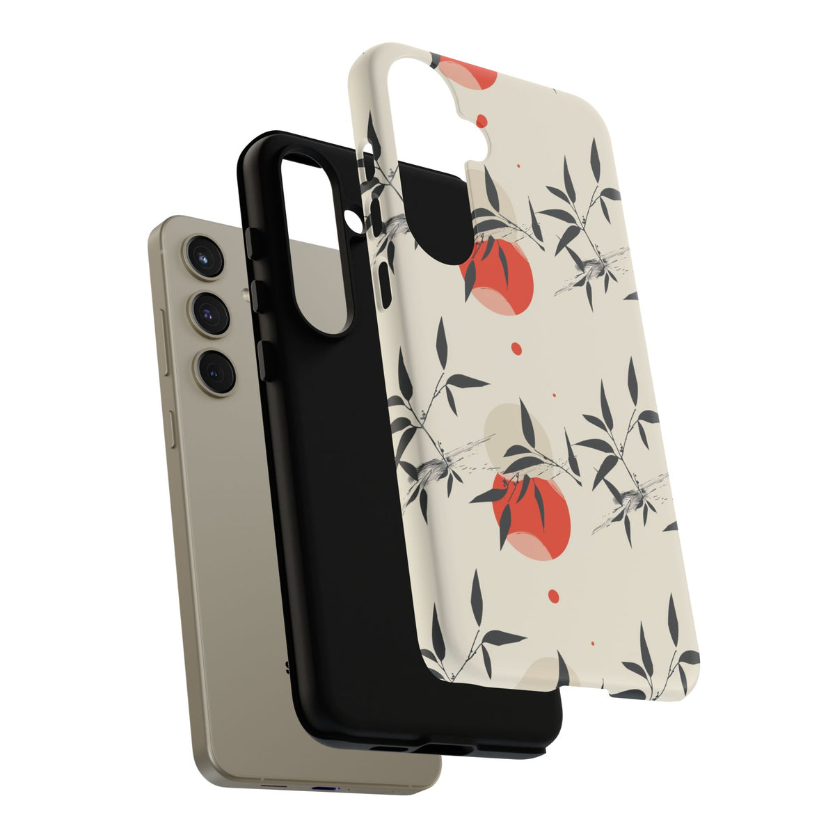 Japanese Pattern Phone Case – Elegant & Timeless Design for Your Phone 002