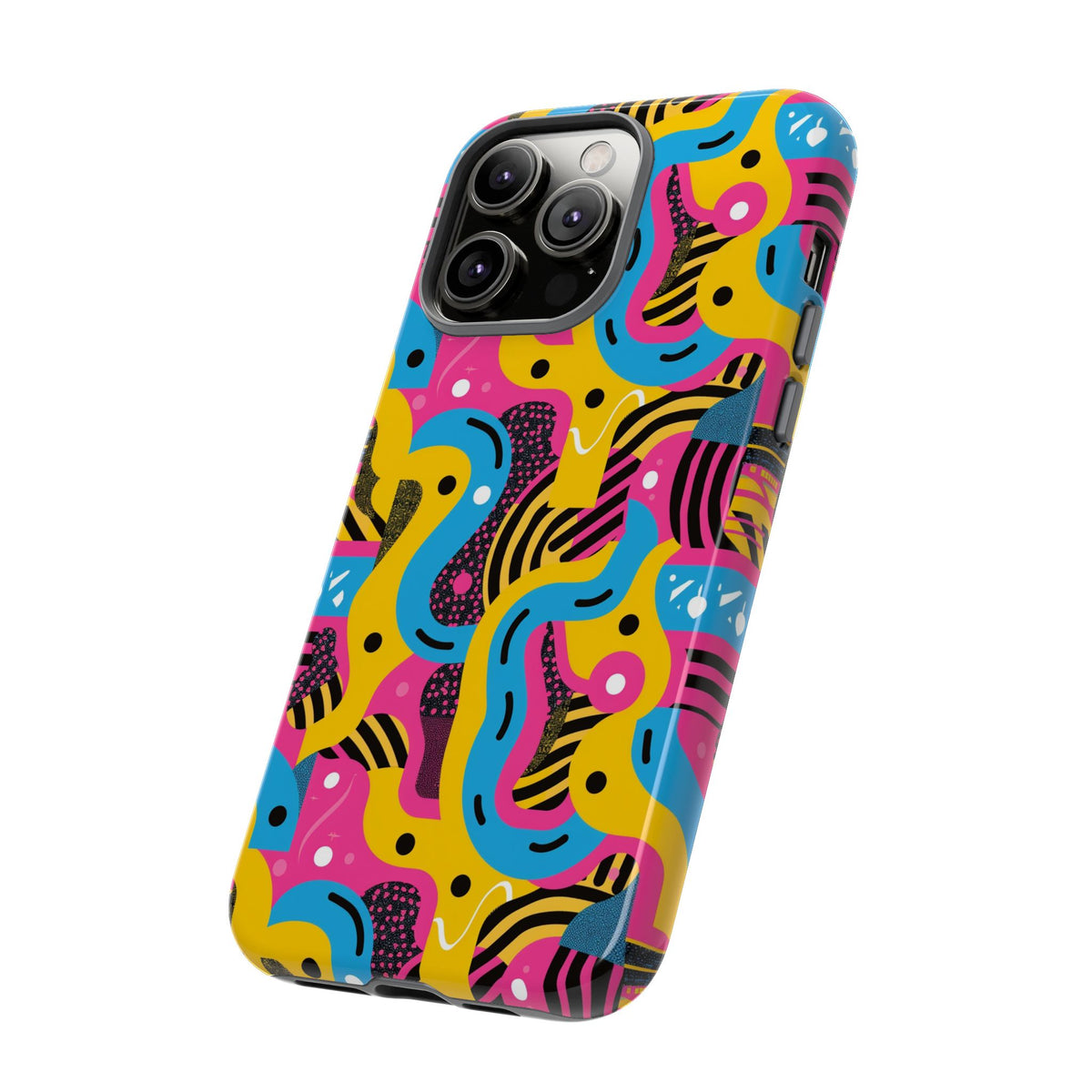 Retro 80s Seamless Phone Case – Vintage Style Meets Modern Protection 109