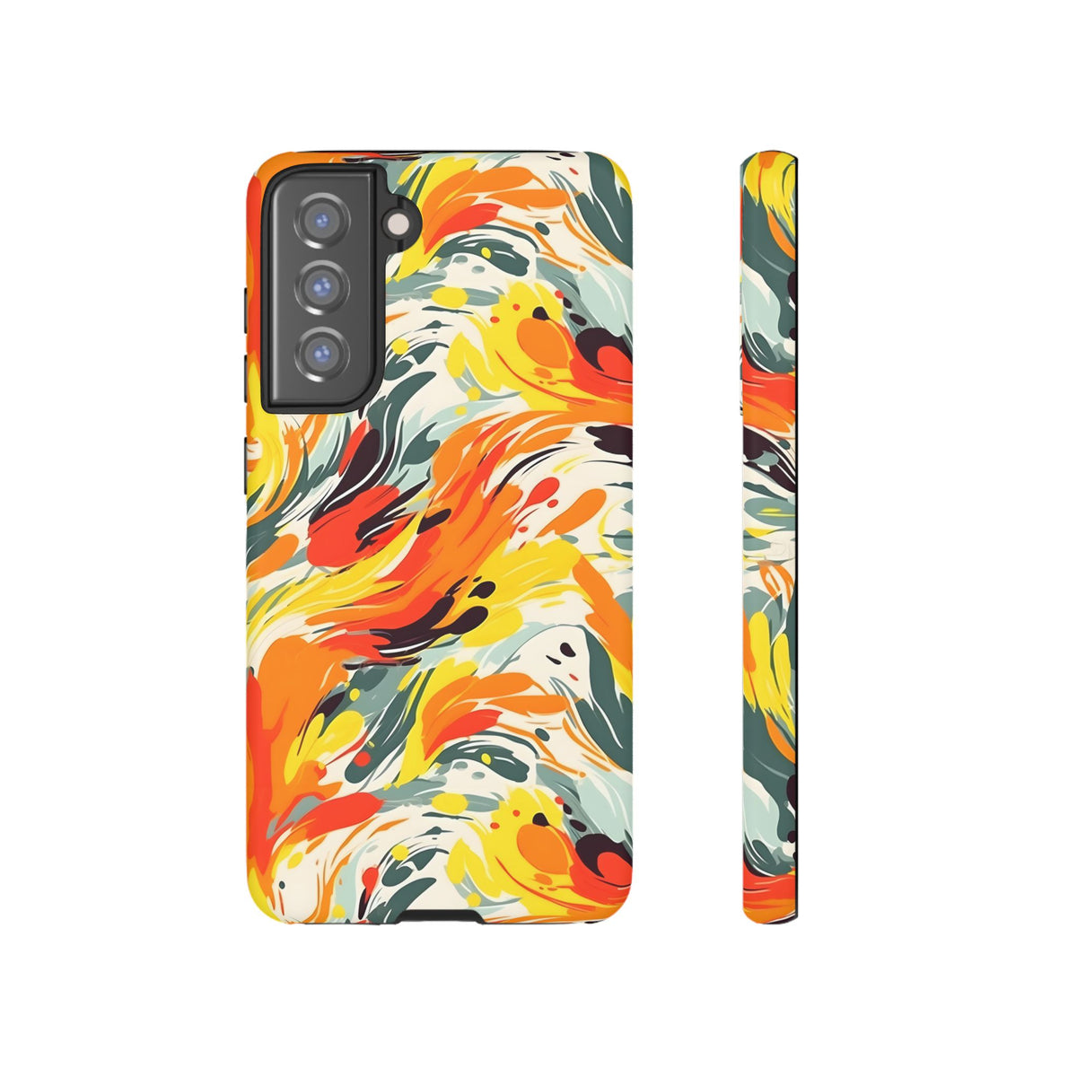 Abstract Painting Design Phone Case – Modern Art-Inspired Phone Cover 5