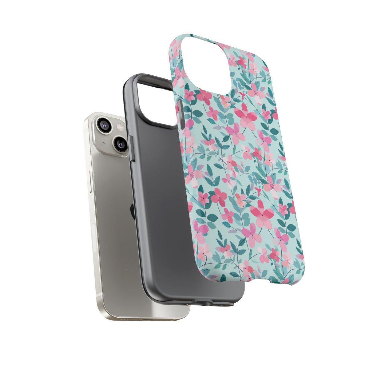 Spring Pattern Phone Case – Fresh & Vibrant Design for Your Phone 412