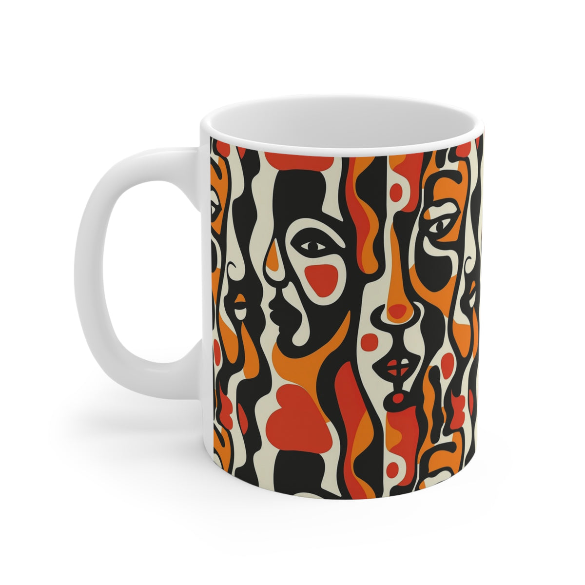 All-Over African Pattern Coffee Mug 523