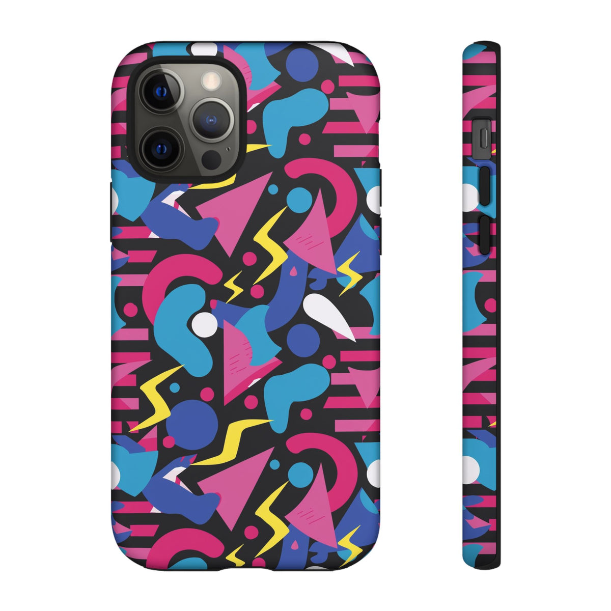 Retro 80s Seamless Phone Case – Vintage Style Meets Modern Protection 096