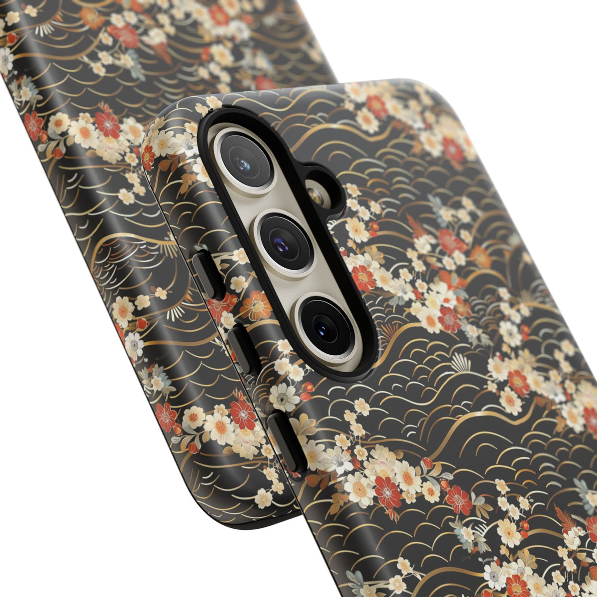 Japanese Pattern Phone Case – Elegant & Timeless Design for Your Phone 097