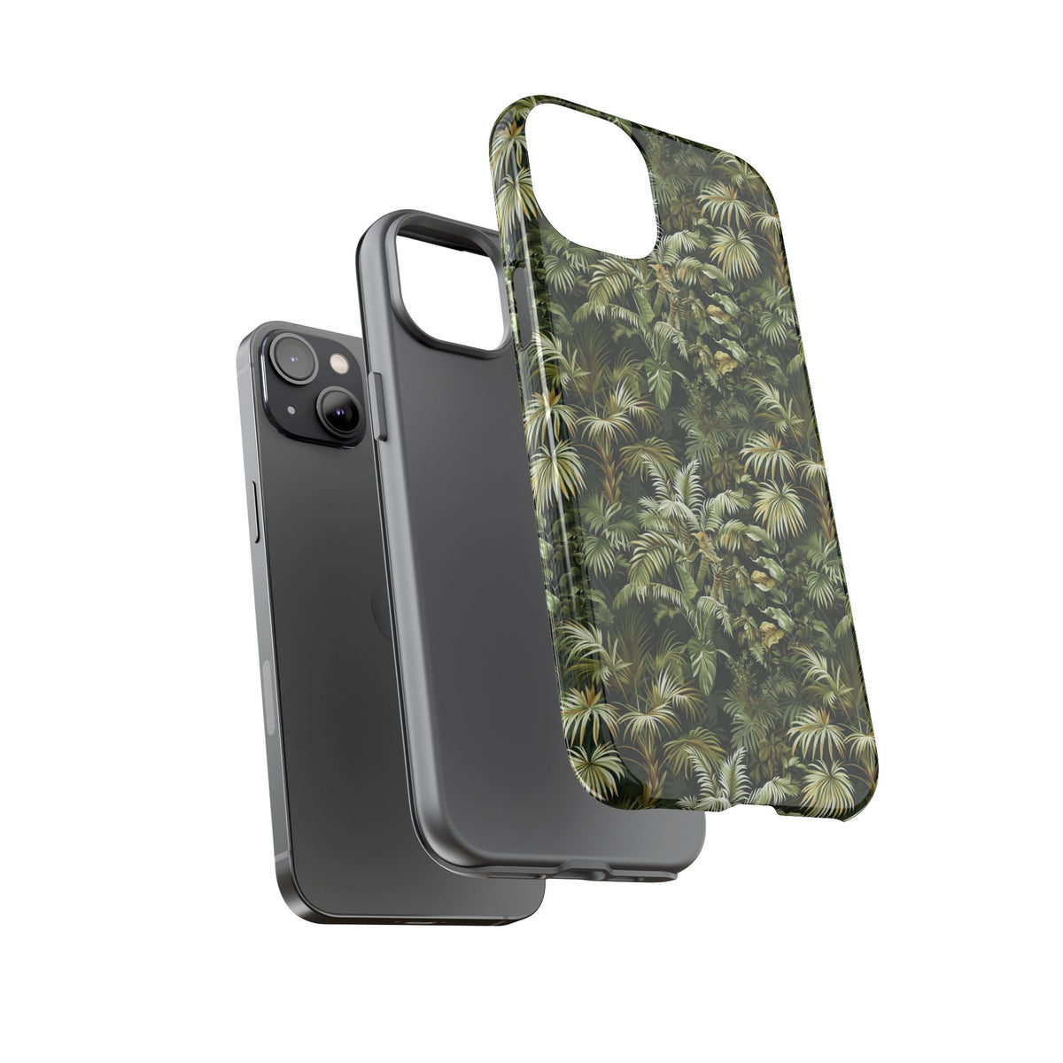 Jungle Pattern Phone Case – Exotic & Lush Design for Your Phone 331