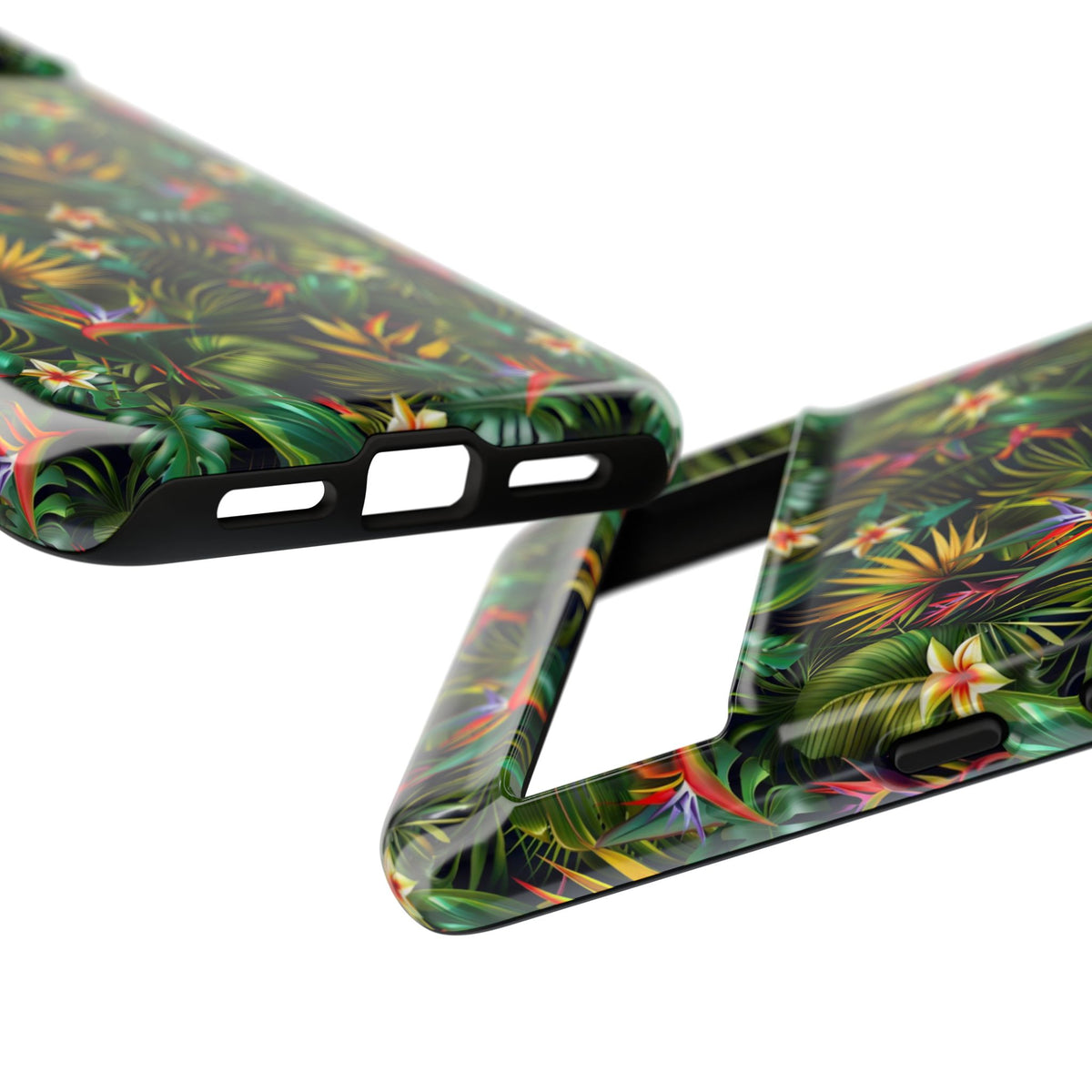 Jungle Pattern Phone Case – Exotic & Lush Design for Your Phone 348