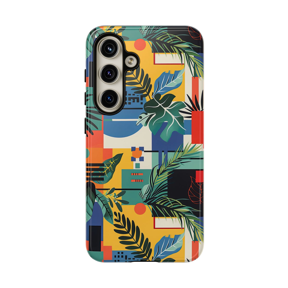 Jungle Collage Phone Case – Vibrant & Durable Nature-Inspired Protection