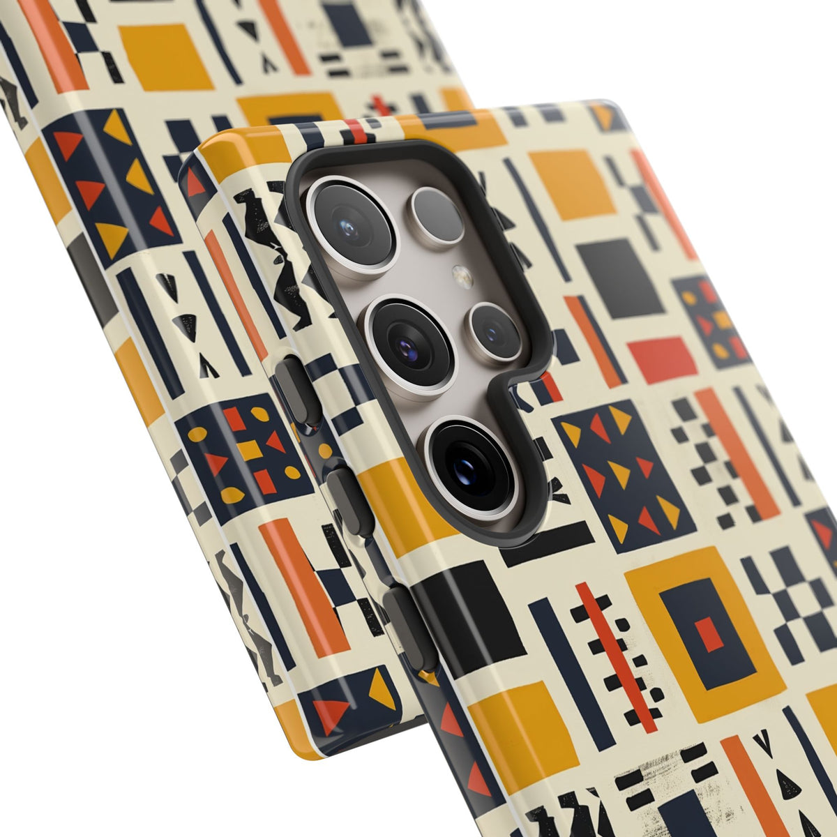 Stylish African Pattern Phone Case – Unique and Vibrant Protection 104