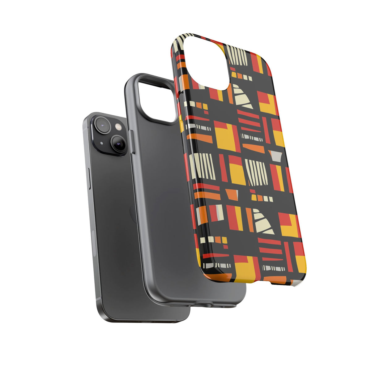 Stylish African Pattern Phone Case – Unique and Vibrant Protection 099