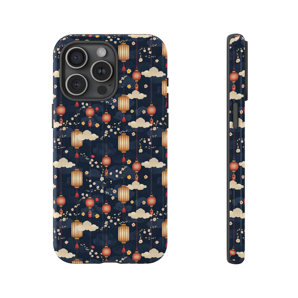 Japanese Pattern Phone Case – Elegant & Timeless Design for Your Phone 470