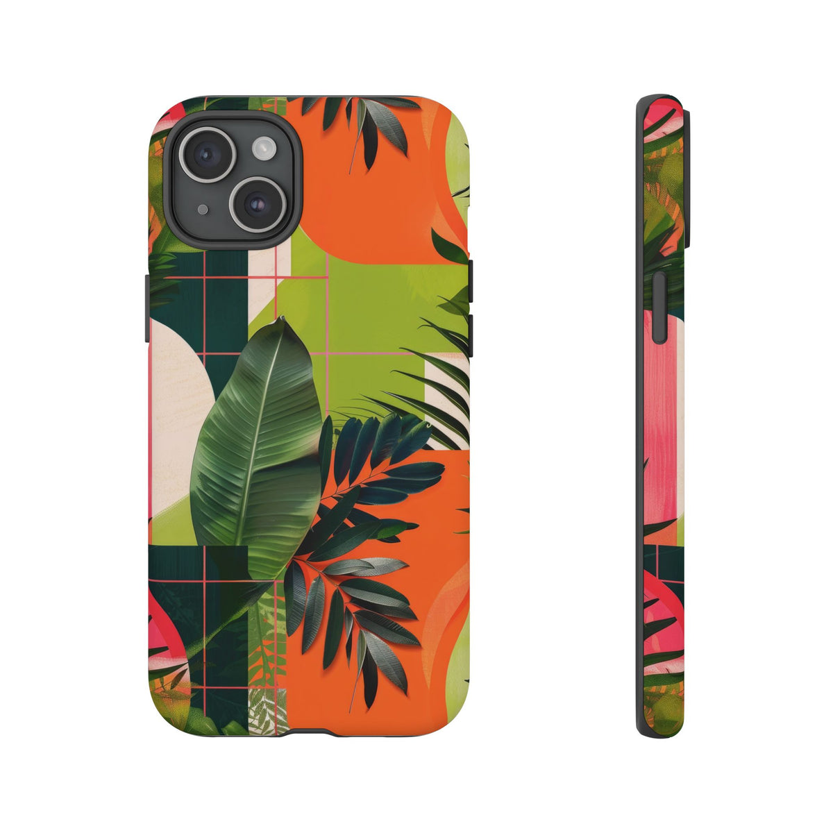 Jungle Collage Phone Case – Vibrant & Durable Nature-Inspired Protection