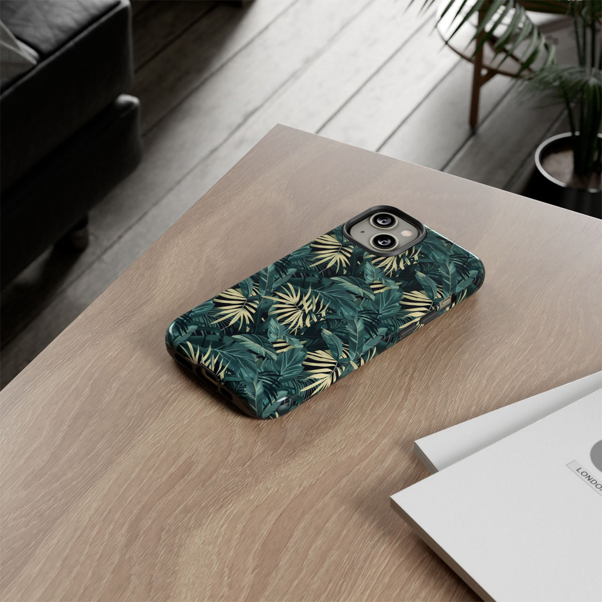 Jungle Pattern Phone Case – Exotic & Lush Design for Your Phone 345