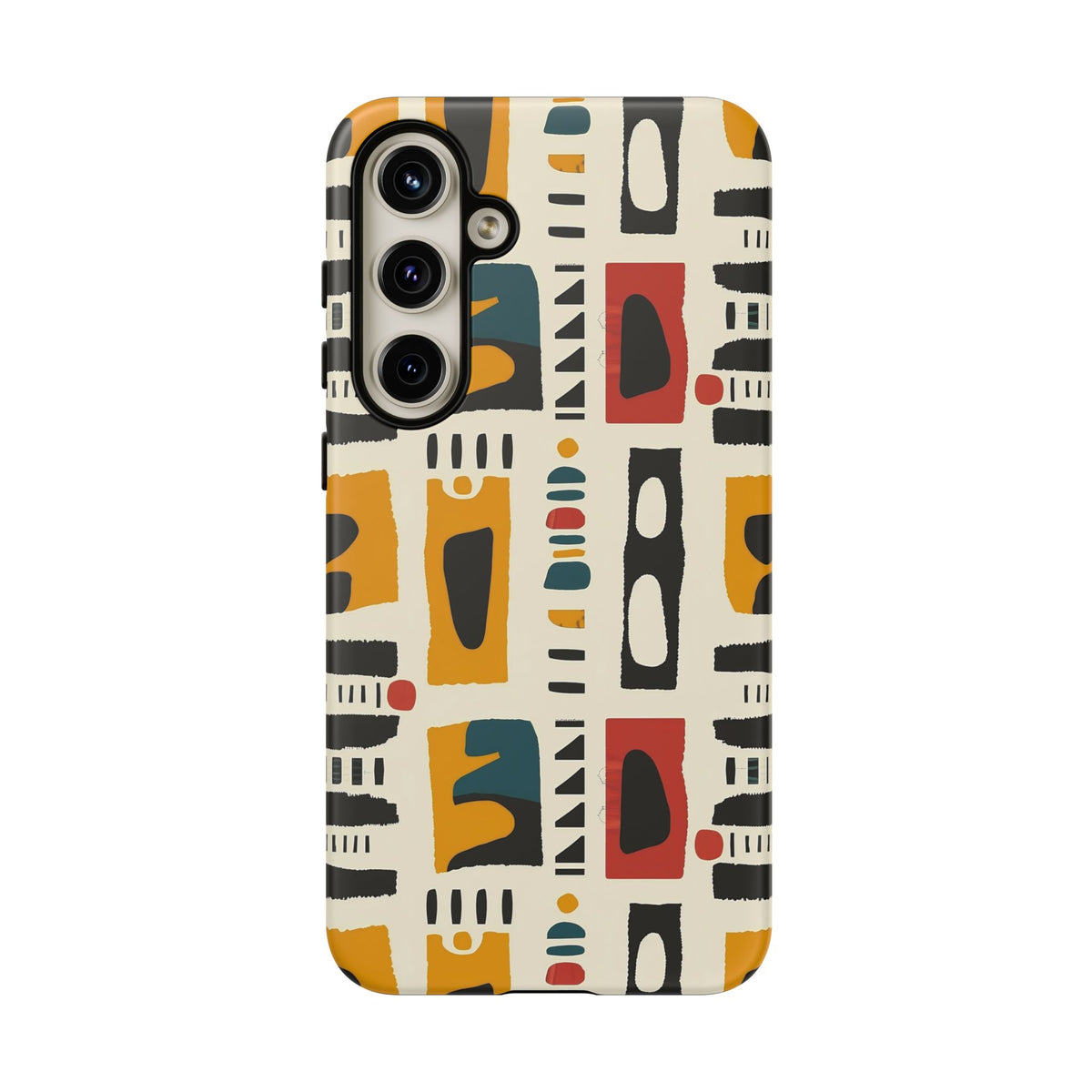 Stylish African Pattern Phone Case – Unique and Vibrant Protection 260