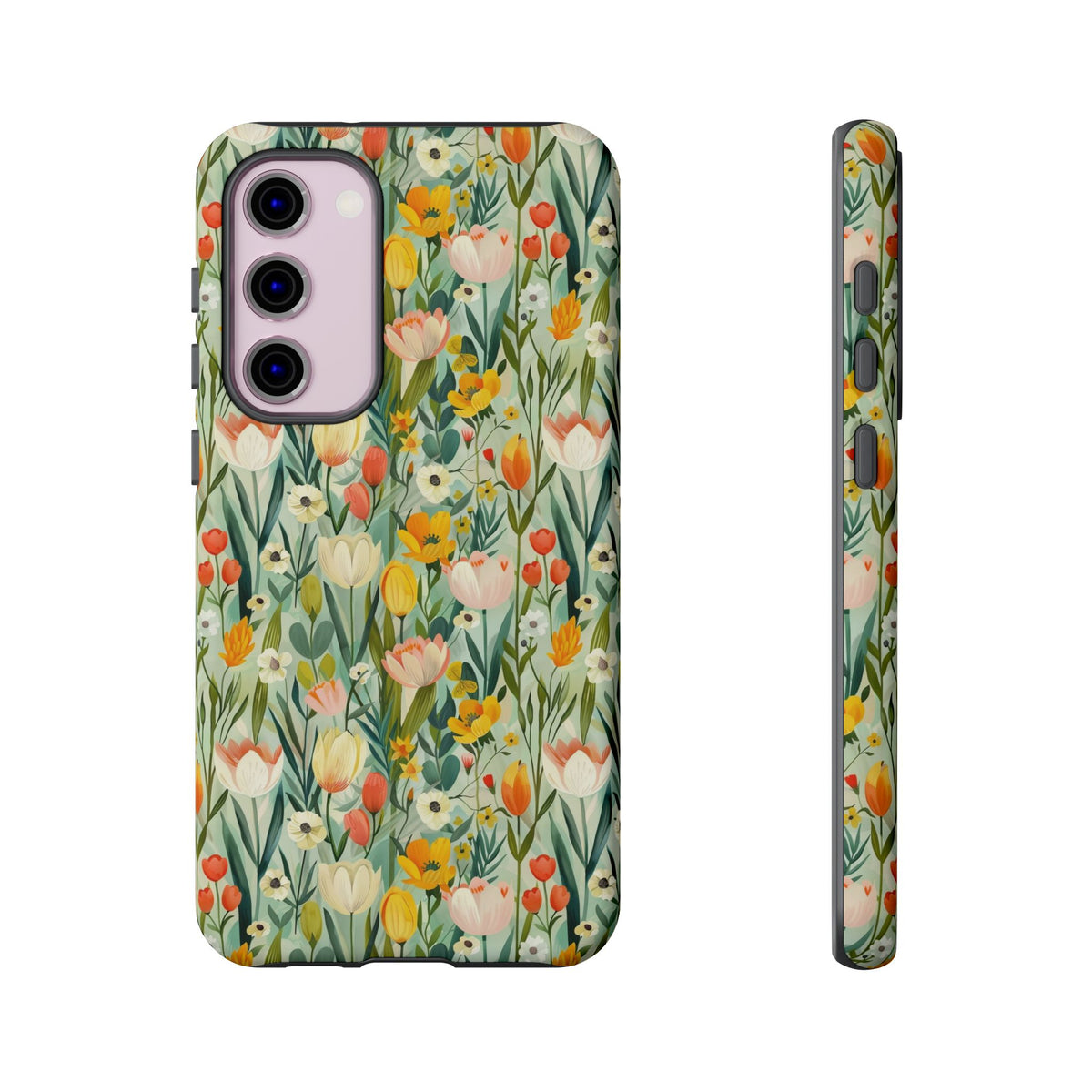 Spring Pattern Phone Case – Fresh & Vibrant Design for Your Phone 396