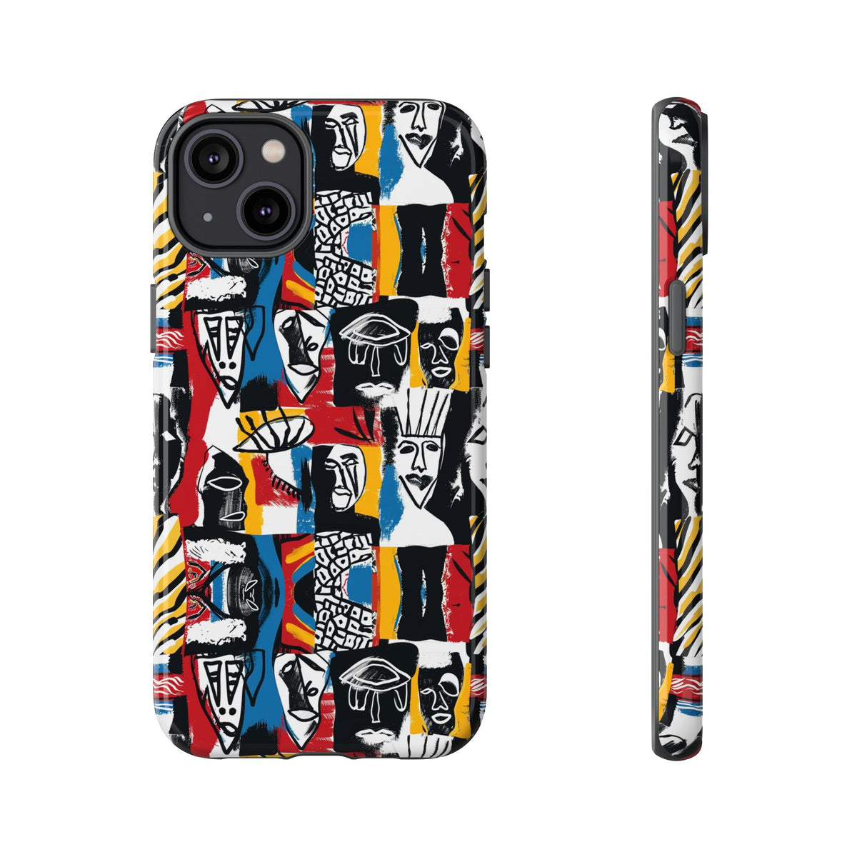 Stylish African Pattern Phone Case – Unique and Vibrant Protection 105