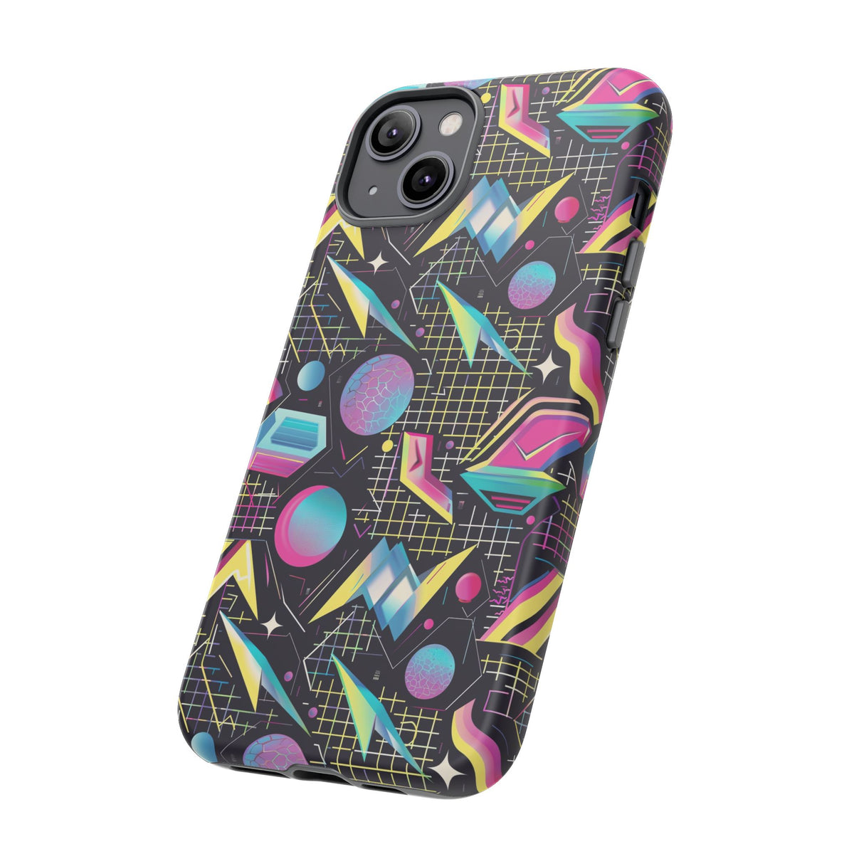 Retro 80s Seamless Phone Case – Vintage Style Meets Modern Protection 086