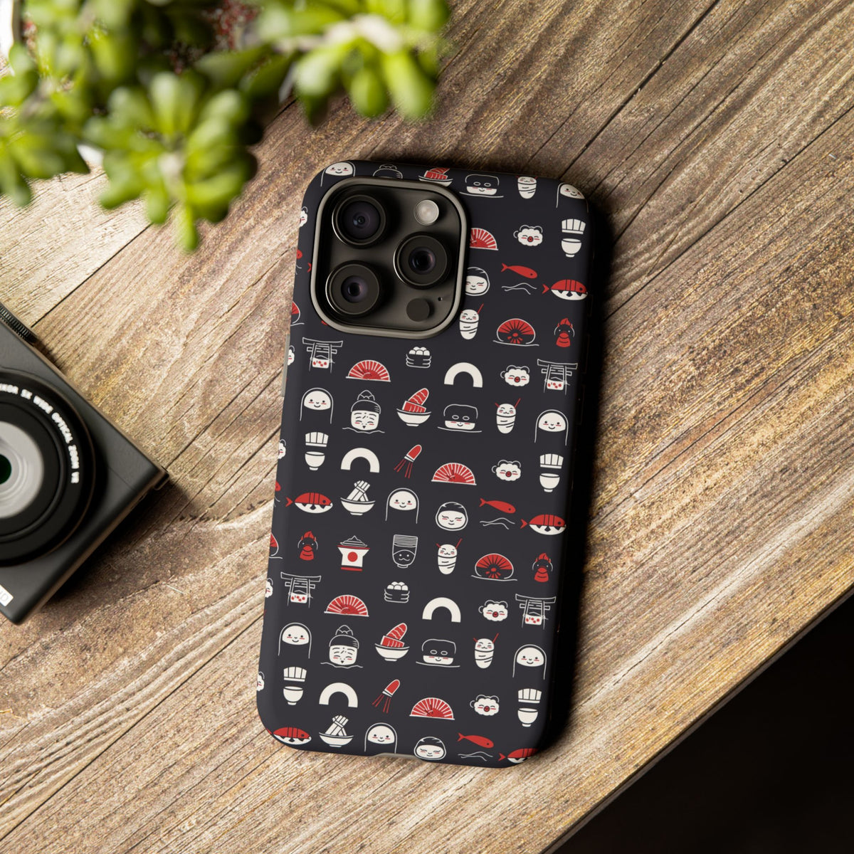 Japanese Pattern Phone Case – Elegant & Timeless Design for Your Phone 456