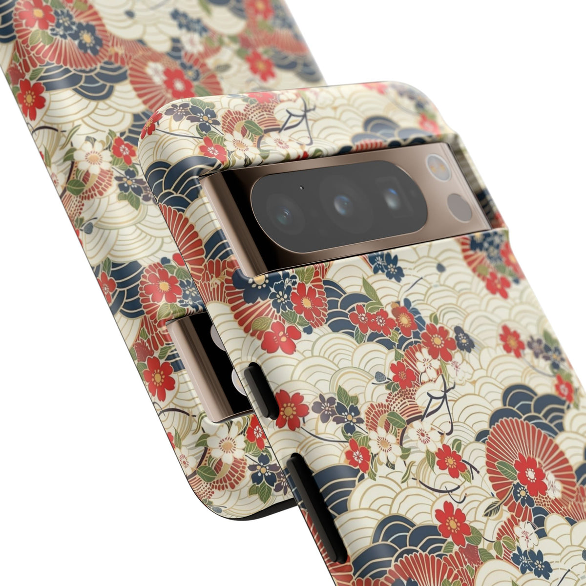 Japanese Pattern Phone Case – Elegant & Timeless Design for Your Phone 124