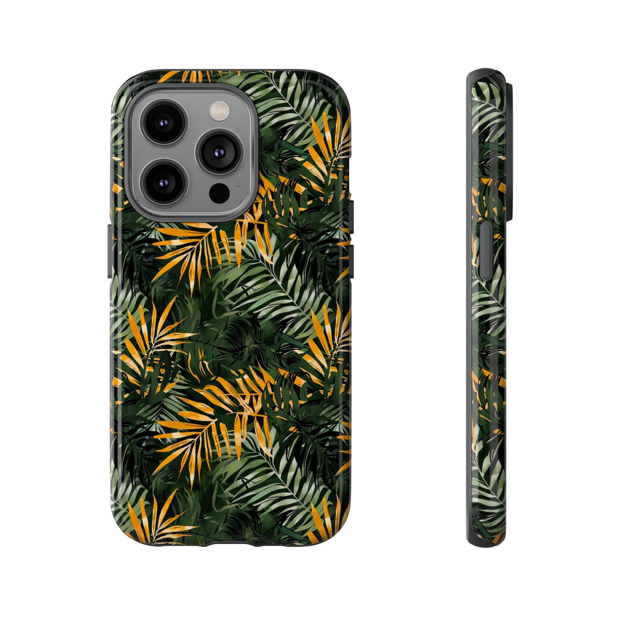 Jungle Pattern Phone Case – Exotic & Lush Design for Your Phone 332