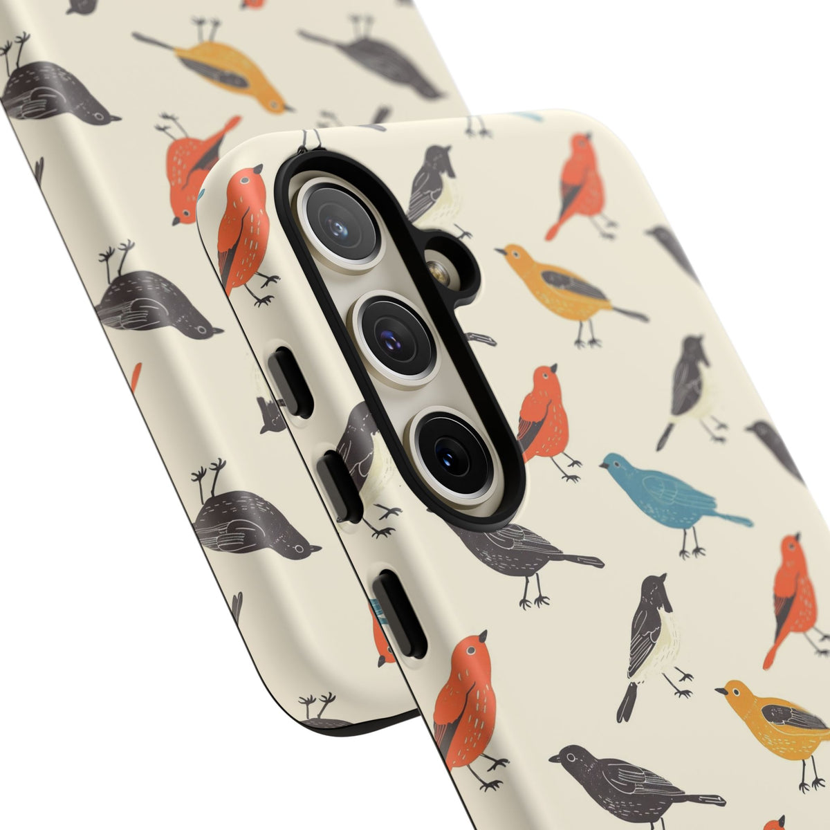 Birds Seamless Pattern Phone Case – Elegant and Timeless Avian Design 5