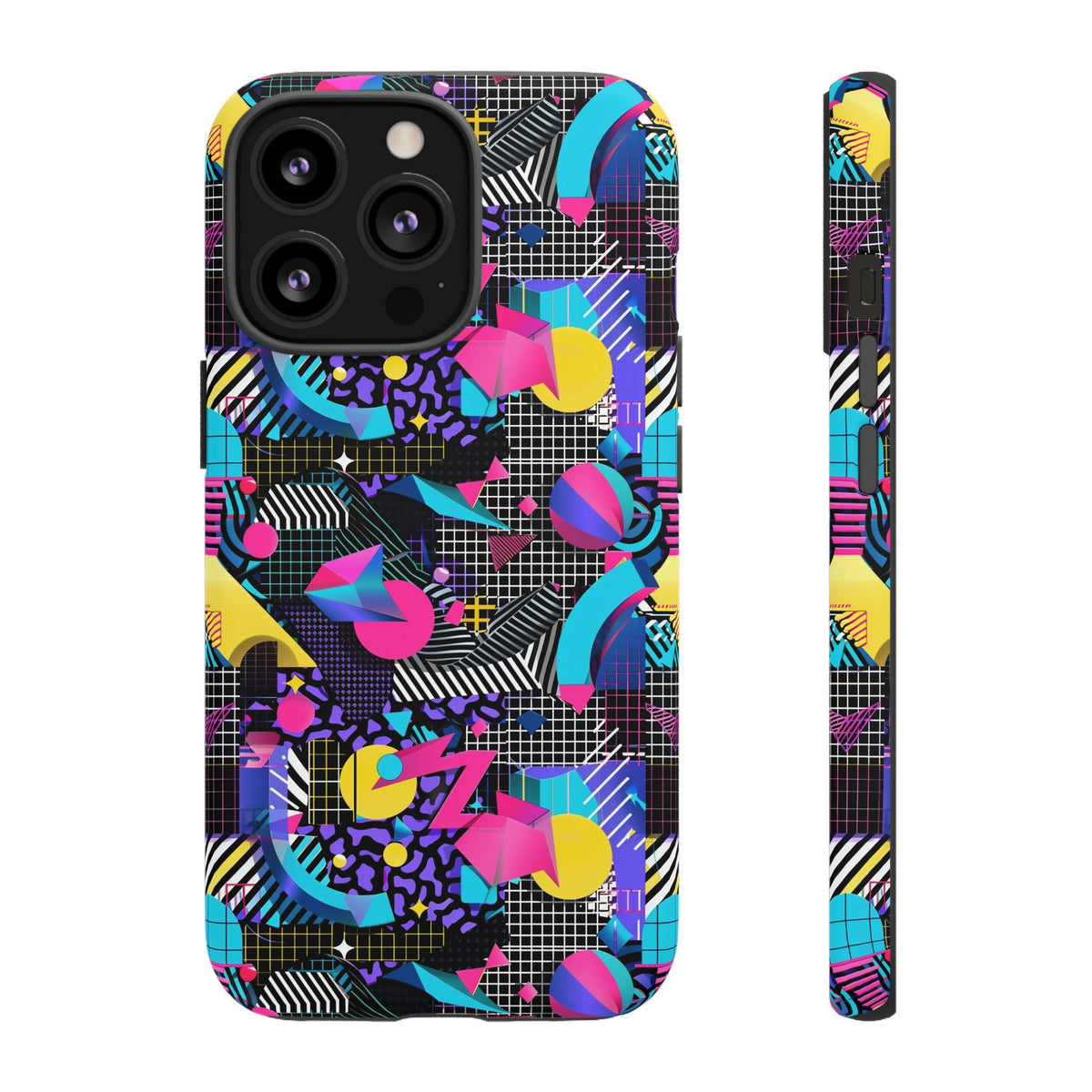 Retro 80s Seamless Phone Case – Vintage Style Meets Modern Protection 175