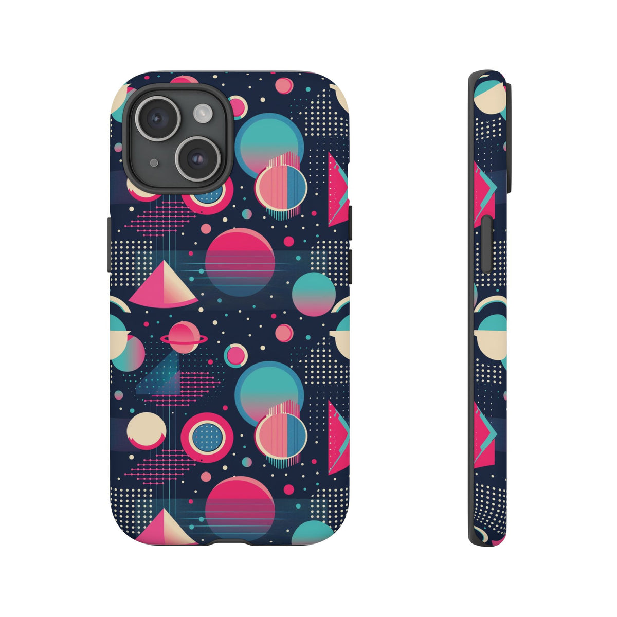 Retro 80s Seamless Phone Case – Vintage Style Meets Modern Protection 095