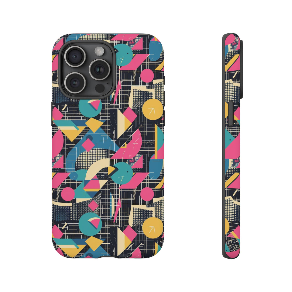 Retro 80s Seamless Phone Case – Vintage Style Meets Modern Protection 266