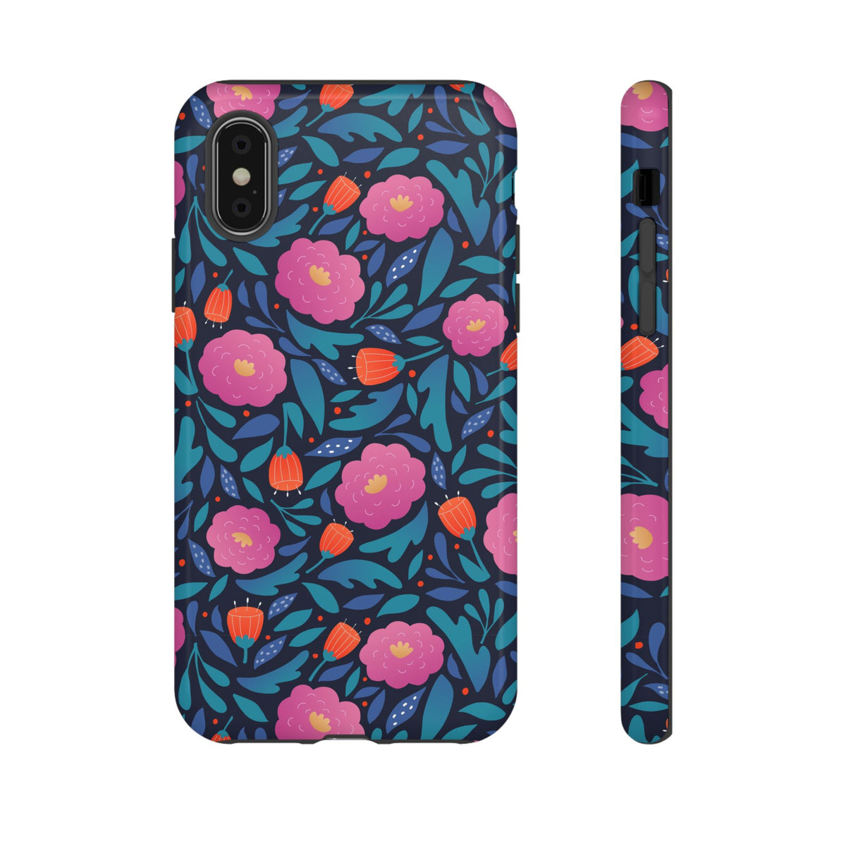 Colorful Little Flower Design Phone Case – Bright and Cheerful Floral Phone Cover 2