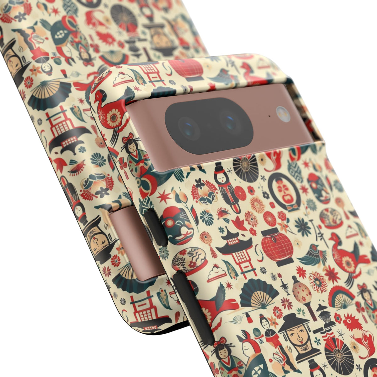 Japanese Pattern Phone Case – Elegant & Timeless Design for Your Phone 471