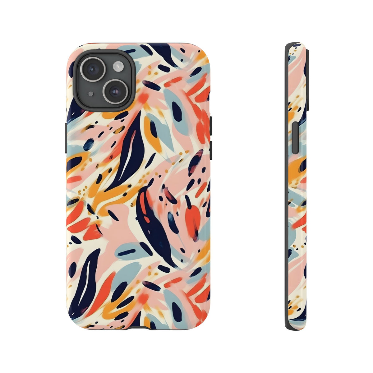 Abstract Painting Design Phone Case – Modern Art-Inspired Phone Cover 2