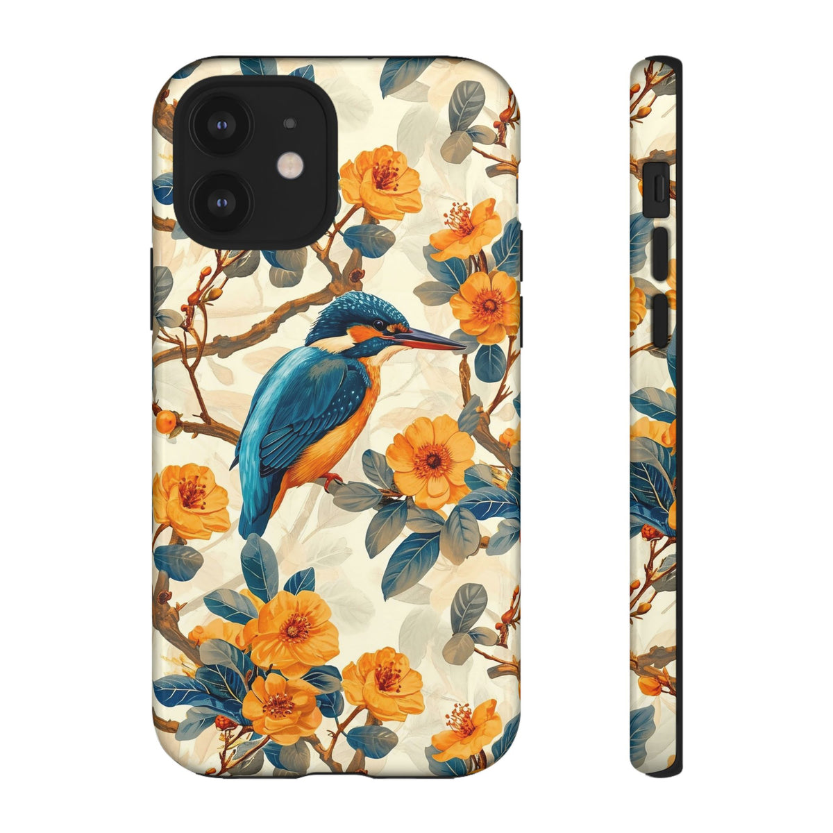 Birds Seamless Pattern Phone Case – Elegant and Timeless Avian Design