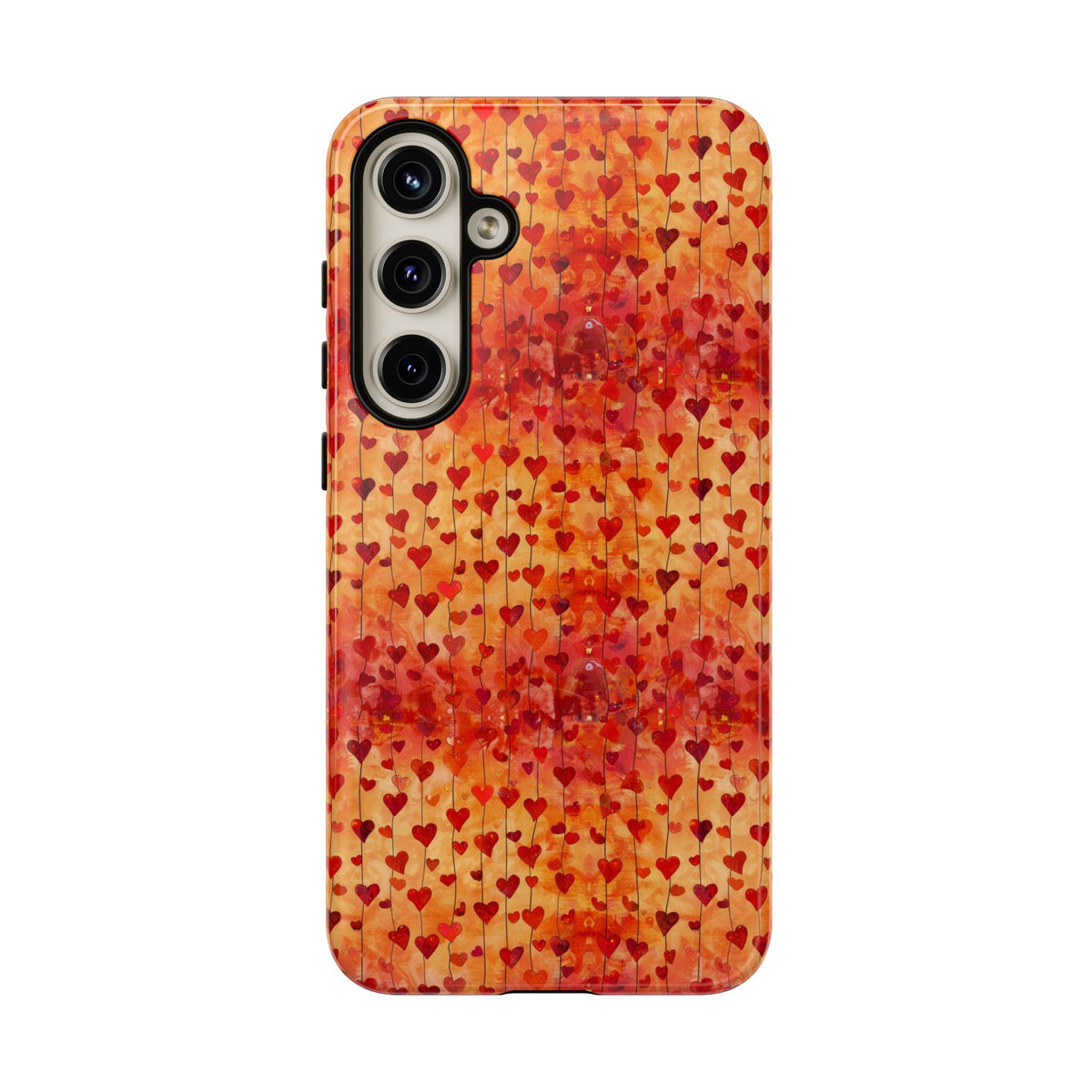 Heart Pattern Phone Case – Stylish & Loving Design for Your Device 827