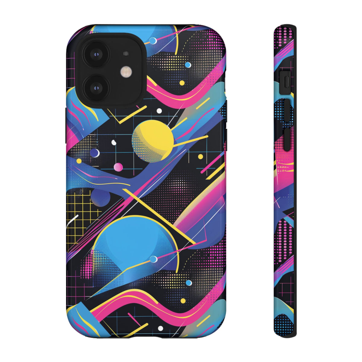 Retro 80s Seamless Phone Case – Vintage Style Meets Modern Protection 14