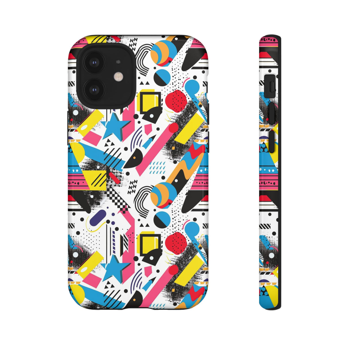 Retro 80s Seamless Phone Case – Vintage Style Meets Modern Protection 094