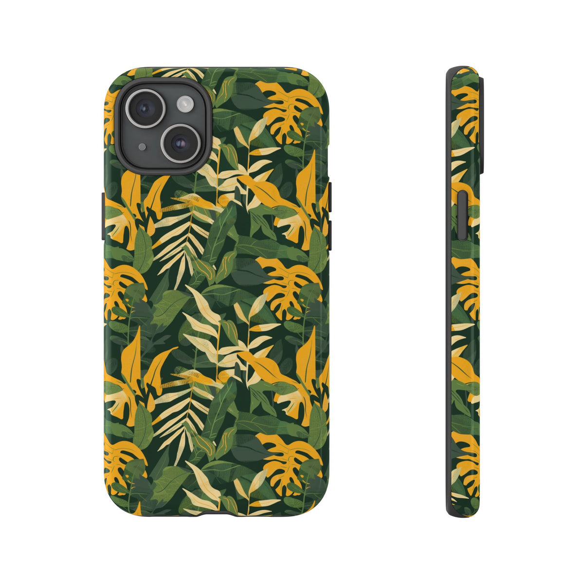 Jungle Pattern Phone Case – Exotic & Lush Design for Your Phone 347