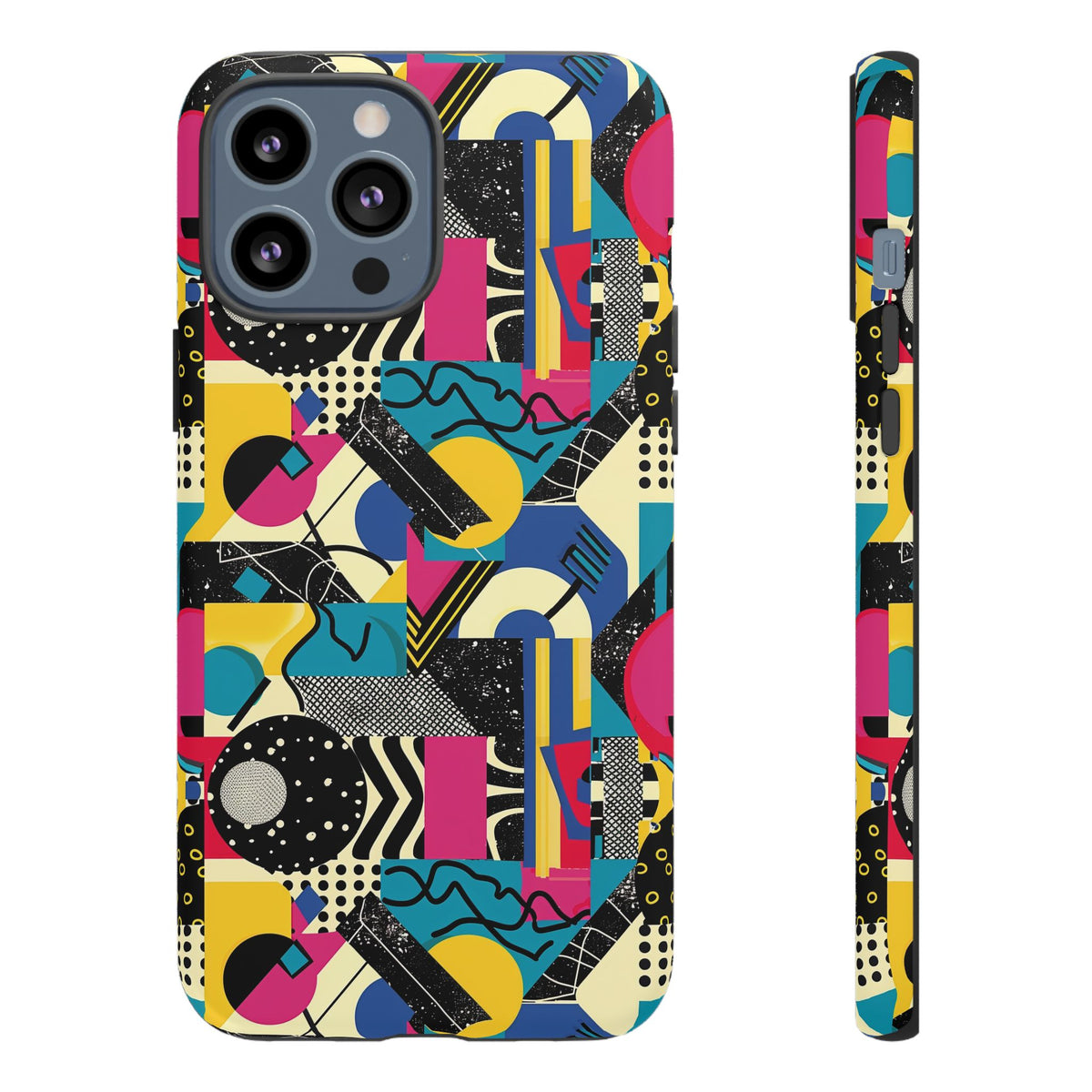 Retro 80s Seamless Phone Case – Vintage Style Meets Modern Protection 194