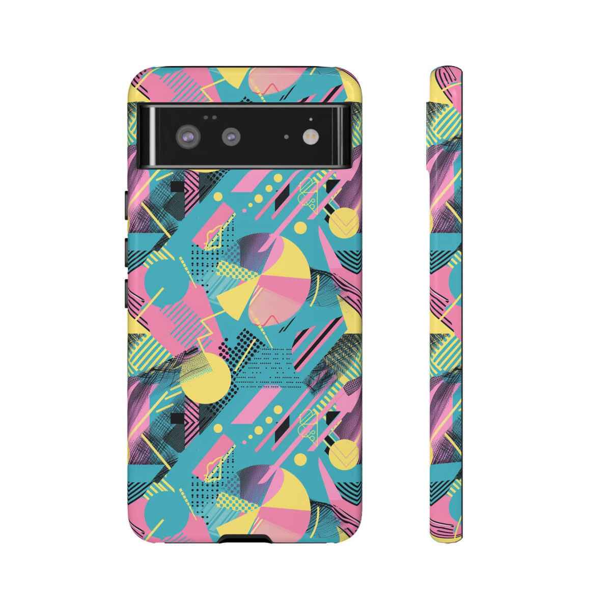 Retro 80s Seamless Phone Case – Vintage Style Meets Modern Protection 083