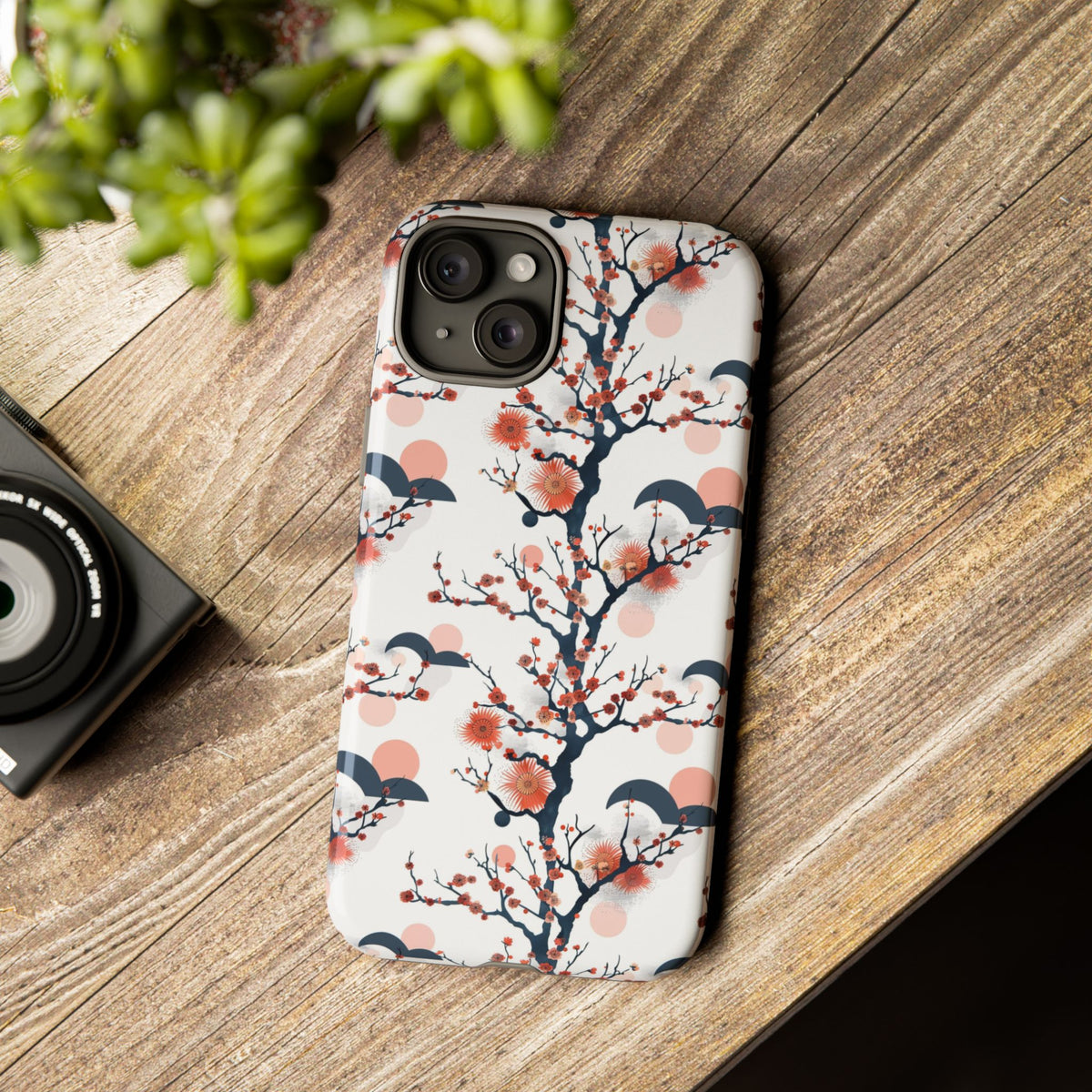 Japanese Pattern Phone Case – Elegant & Timeless Design for Your Phone 029