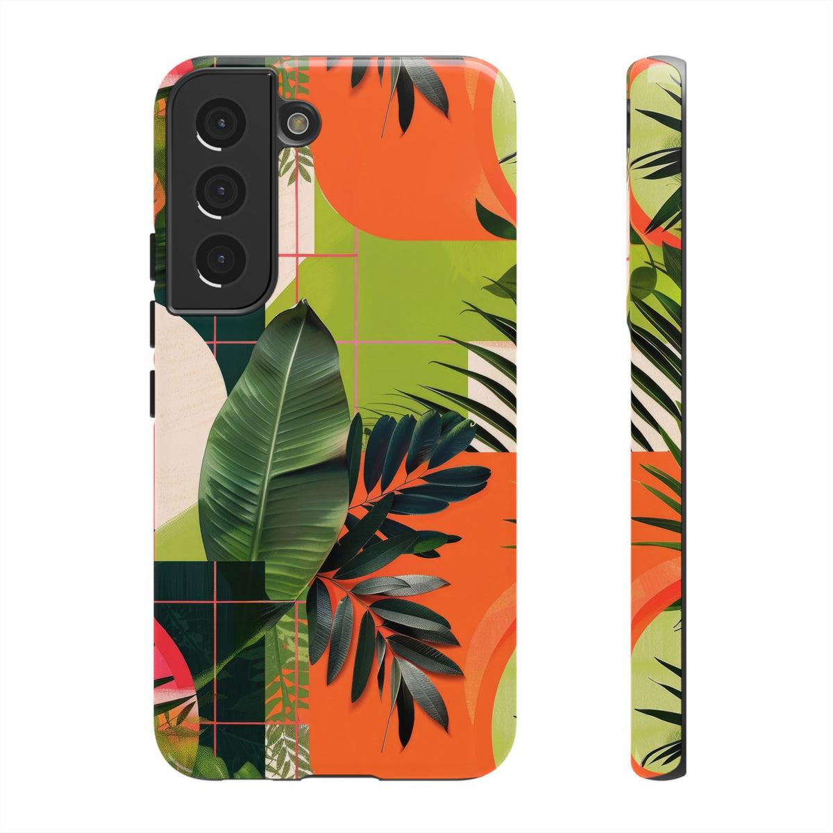 Jungle Collage Phone Case – Vibrant & Durable Nature-Inspired Protection